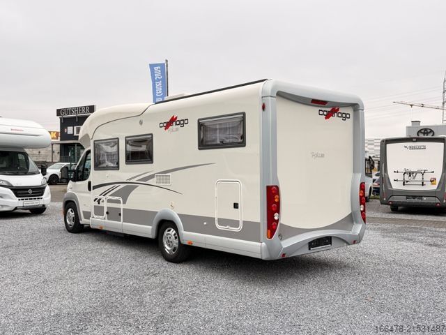 Caravana semiintegrada CARTHAGO Chic C-Line T plus 4.8 *Einzelbetten-Hubbett*