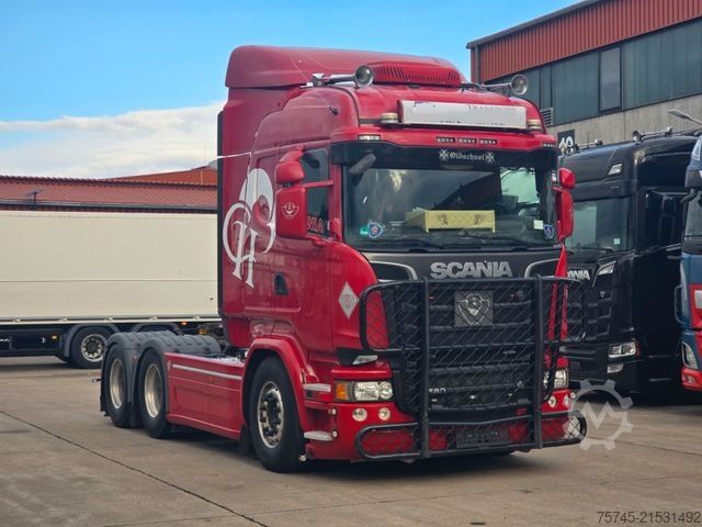 Smags autotransports SCANIA R 580 * V8 * KIPP * STANDKLIMA *  90T ZUGLAST *