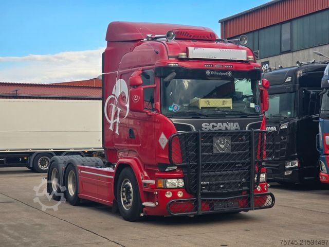 Standarta vilcējs SCANIA R 580 * V8 * KIPP * STANDKLIMA *  90T ZUGLAST *