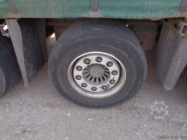 Auflieger mit Pritsche & Plane KÖGEL S24-1 Mega 435/50 R19,5 Liftachse SAF