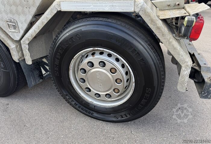 রোল-অফ টিপার ট্রাক Scania G 490 LB 10x4 Hakengerät / Swiss-Vehicle