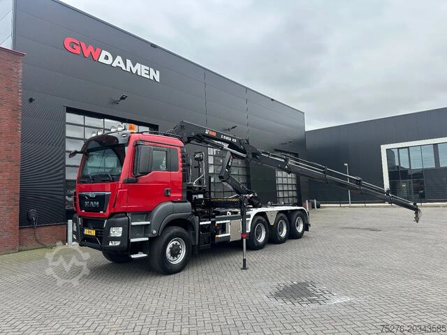 Koukkuvarsijärjestelmä MAN TGS 37.440 8x6 Hooklift / Hiab  188 E-4 Euro 6