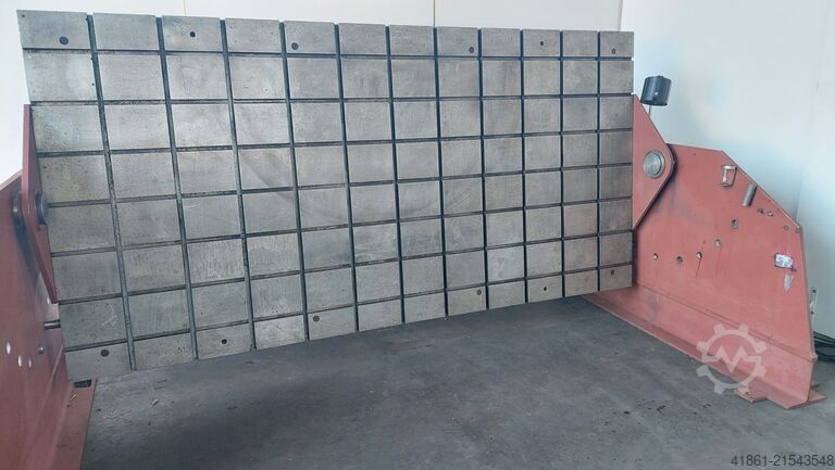 Zwenkbare T-sleufplaat + onderstel UNBEKANNT 3000 x 1500