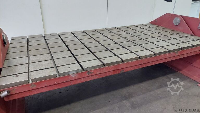 Zwenkbare T-sleufplaat + onderstel UNBEKANNT 3000 x 1500