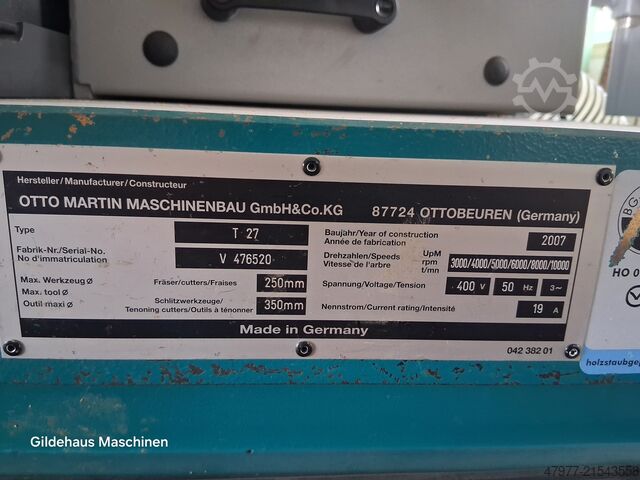 Bordsfräs Martin T27