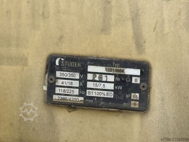 CNC HENGERES KÖSZÖRŰGÉP STUDER S41