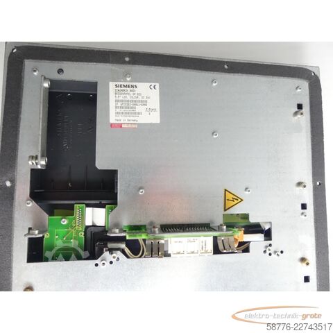 عنصر Siemens Sinumerik 840D 6FC5203-0AB11-0AA0 Bedientafel E: G SN: T-J31113855