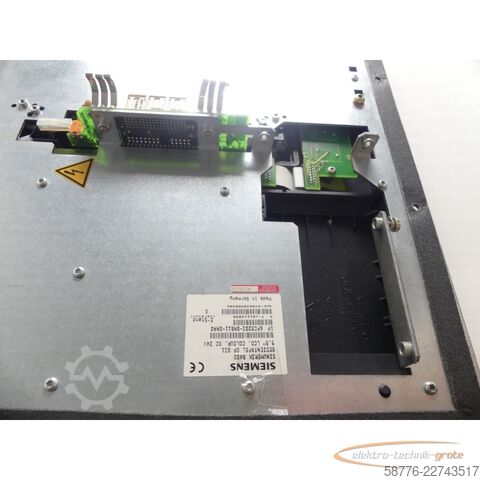 عنصر Siemens Sinumerik 840D 6FC5203-0AB11-0AA0 Bedientafel E: G SN: T-J31113855