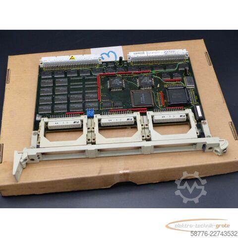 Component Siemens Sinumerik 880 PLC 6FX1138-6BB00 / 570 386 9002. E-Stand E 00
