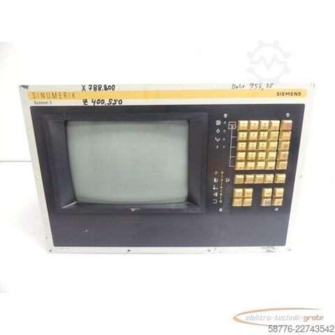 组成部分 Siemens SINUMERIK System 3 3T / 570 025 9031.11  / 6FC3888-5NB Bedientafel