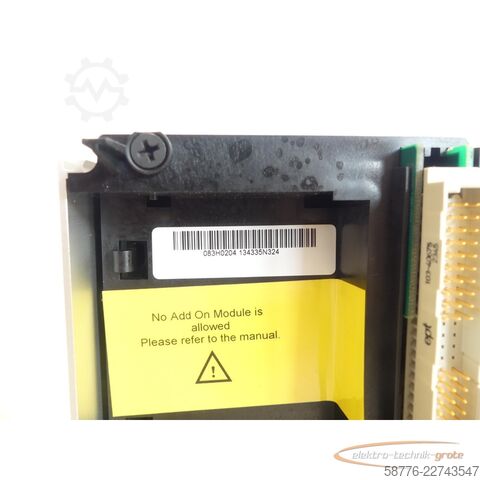 عنصر Siemens SITRANS F C MASS 6000 FDK:083H0204 SN 134335N324