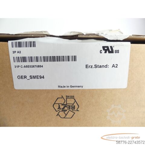عنصر Siemens SME94 1FN1910-0AA20-4AA0 Geberanschlussbox SN: F2B6019071 - ungebr.! -