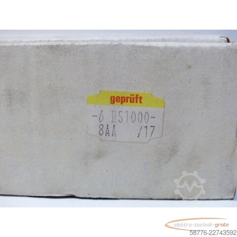 Thành phần Siemens Teleperm M 6DS1000-8AA Stromversorgung Ausgabe 17 -  - in geöffneter OVP