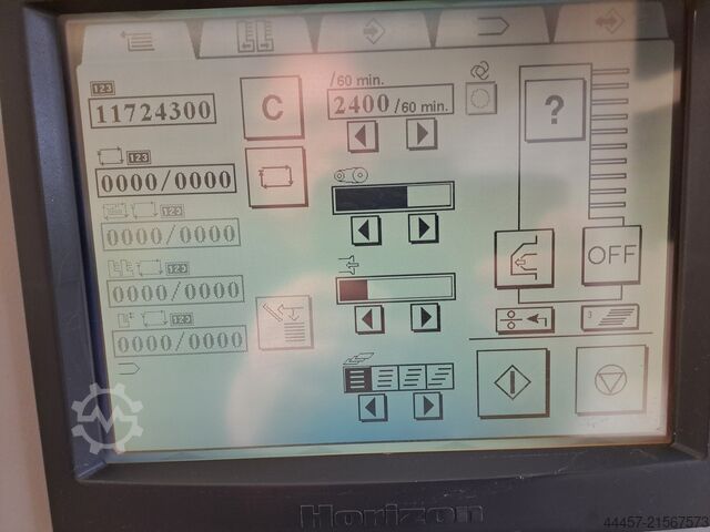 Belge bitim sistemi Horizon VAC-100 + SPF200 + FCA200a