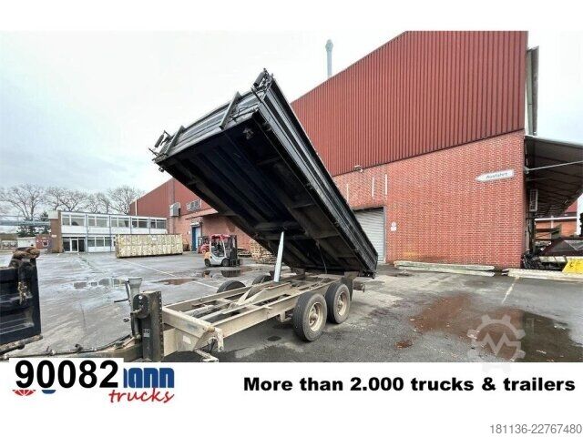 Three-way tipper trailer Obermaier OS2-TD105A, Rampenschacht, Verzinkt