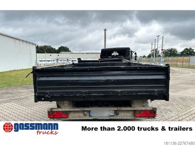Three-way tipper trailer Obermaier OS2-TD105A, Rampenschacht, Verzinkt