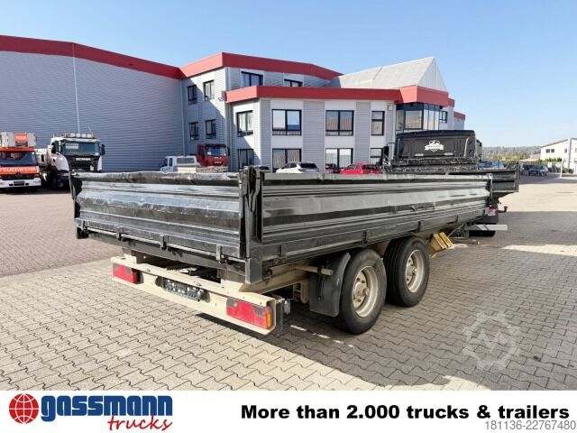 Three-way tipper trailer Obermaier OS2-TD105A, Rampenschacht, Verzinkt