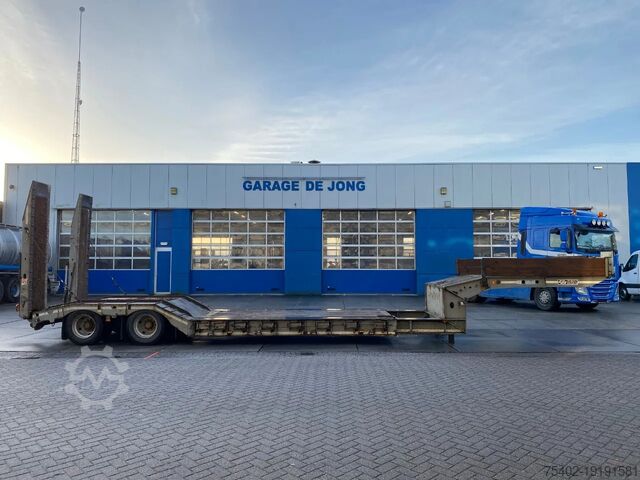 Tieflader Gheysen en Verpoort S3620C / Hydraulic Ramps / 36 Ton / Extendable