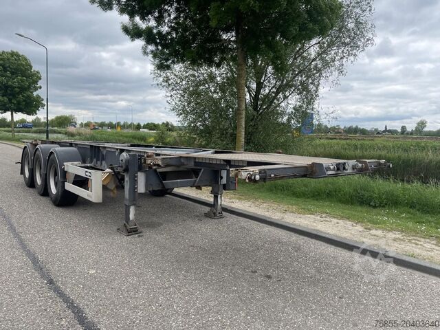 Kontejnerski transport Van Hool 3B0070 20/30 FT Chassis / BPW Axles / Liftaxle ...