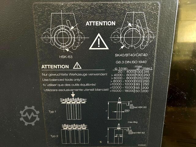Универсальный обрабатывающий центр DMG DMU 60 monoBLOCK