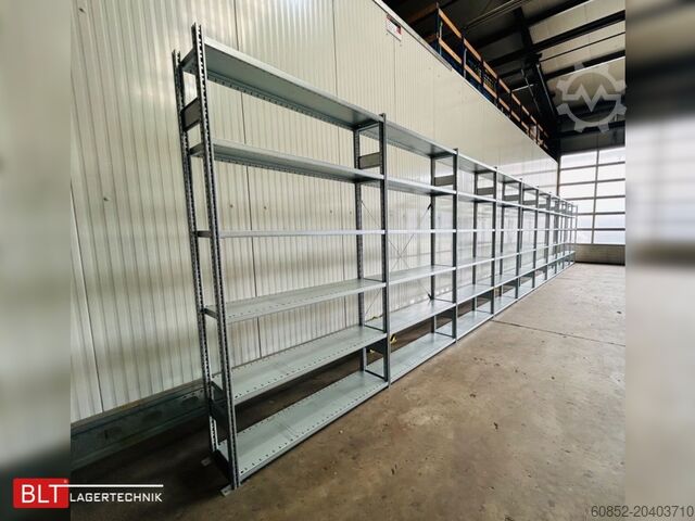 插入式货架 ca. 48 lfm Gebrauchtes SSI Schäfer R3000 Fachbodenregal Werkstattregale Handlager