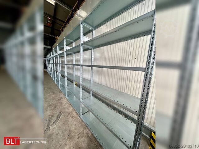 插入式货架 ca. 48 lfm Gebrauchtes SSI Schäfer R3000 Fachbodenregal Werkstattregale Handlager