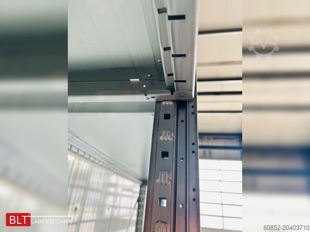 插入式货架 ca. 48 lfm Gebrauchtes SSI Schäfer R3000 Fachbodenregal Werkstattregale Handlager