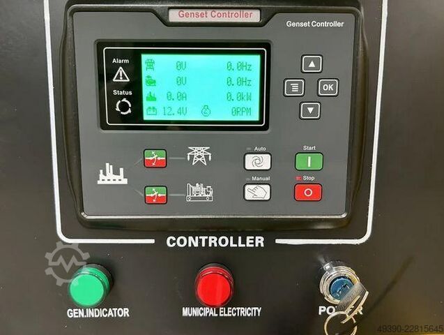 Nuevo grupo electrógeno diésel, generador de corriente, generador de emergencia, generador eléctrico RTE - baugleich DAEWOO 50kVA - baugleich DAGFS 50