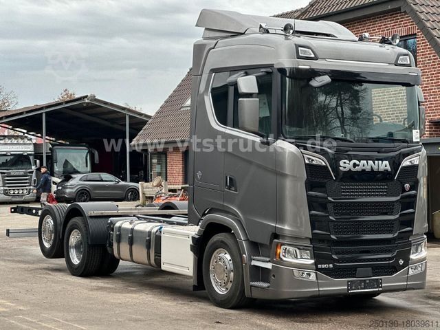 Chasis de camión SCANIA S590 V8 6x2 Vollluft,Retarder Fahrgestell *NEU*