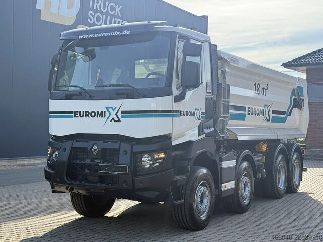 Kipper Renault K 480 Renault K480 8X4 EuromixMTP TMK 18 Kipper...