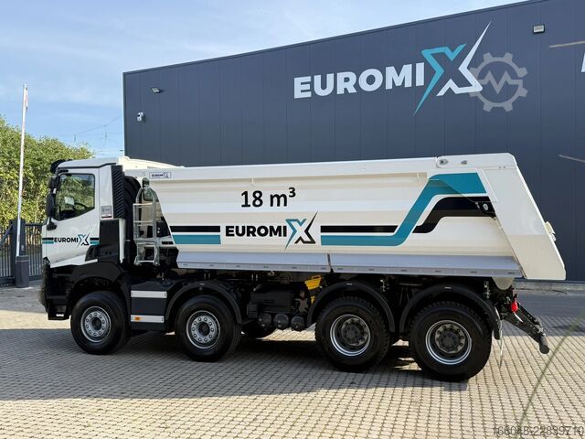 Kipper Renault K 480 Renault K480 8X4 EuromixMTP TMK 18 Kipper...