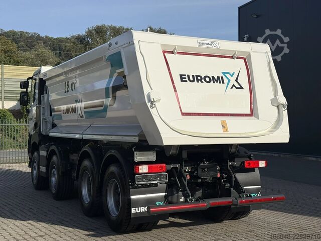 Kipper Renault K 480 Renault K480 8X4 EuromixMTP TMK 18 Kipper...