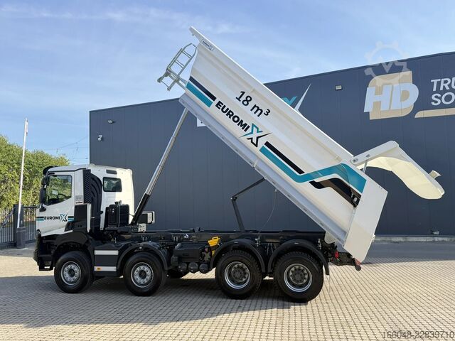 Kipper Renault K 480 Renault K480 8X4 EuromixMTP TMK 18 Kipper...