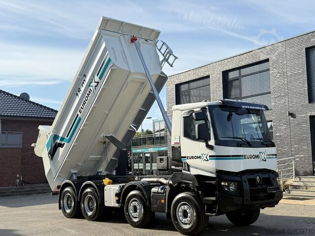 Kipper Renault K 480 Renault K480 8X4 EuromixMTP TMK 18 Kipper...