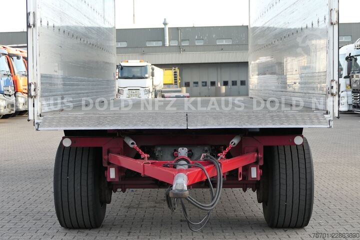 Kasti piekabe SPIER AGL 290 Koffer 47m³ Durchladeeinrichtung LBW