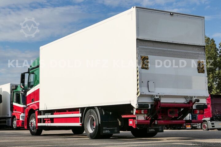 Kastes kravas automašīna MERCEDES-BENZ Actros 1842L Koffer Vollluft LBW Euro 6
