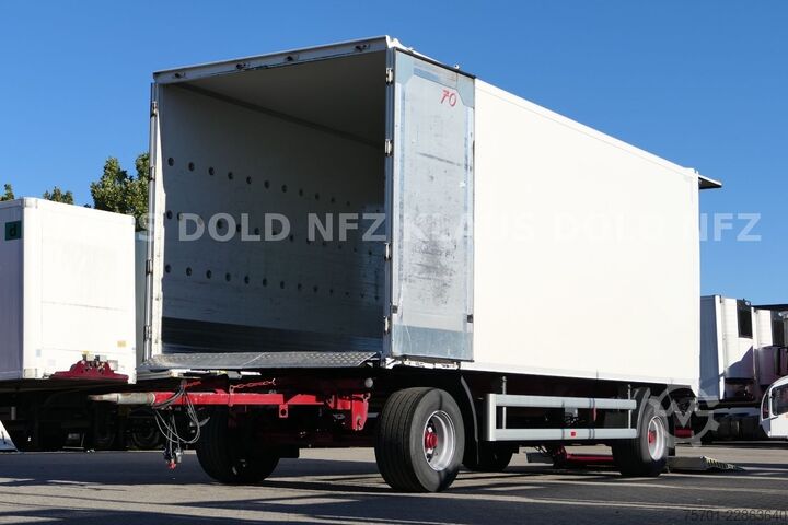 Kasti piekabe SPIER AGL 290 Koffer 45m³ Durchladeeinrichtung LBW
