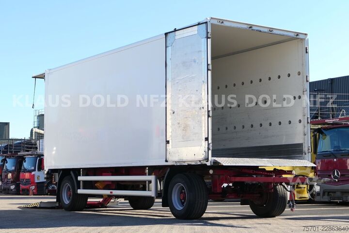 Kasti piekabe SPIER AGL 290 Koffer 45m³ Durchladeeinrichtung LBW