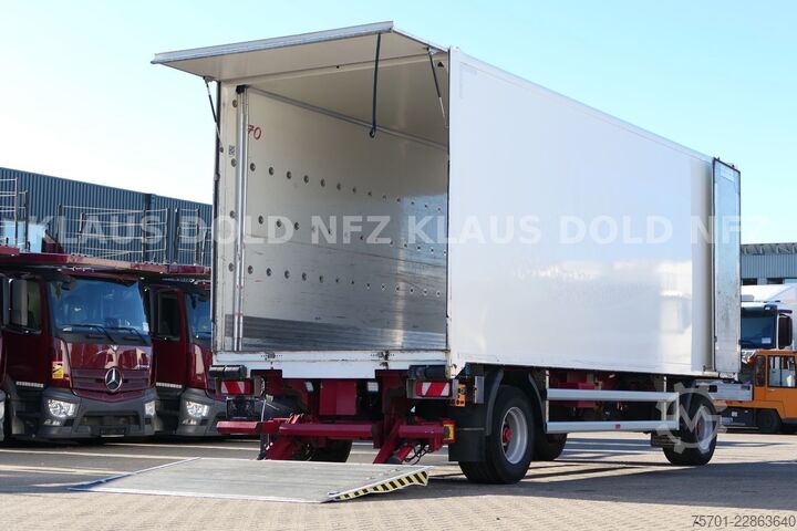 Kasti piekabe SPIER AGL 290 Koffer 45m³ Durchladeeinrichtung LBW
