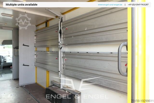 Sandučar mercedes-benz SPRINTER 310 CDI MAXI EURO-5 KOFFER REGALE KAMERA DURCHGANG