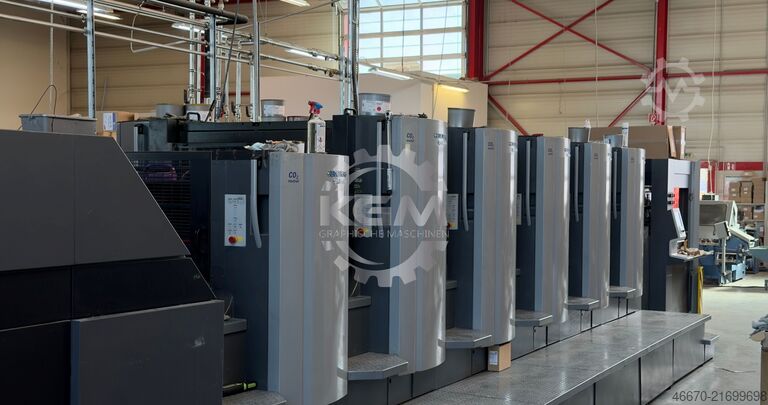 Bogenoffsetdruckmaschine Heidelberg CX102-5+LX