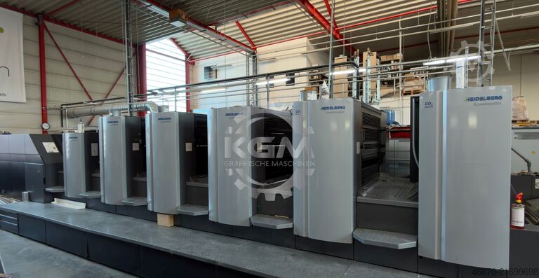 Bogenoffsetdruckmaschine Heidelberg CX102-5+LX