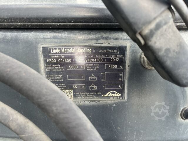 Diesel vorkheftruck Linde H50D-01/600