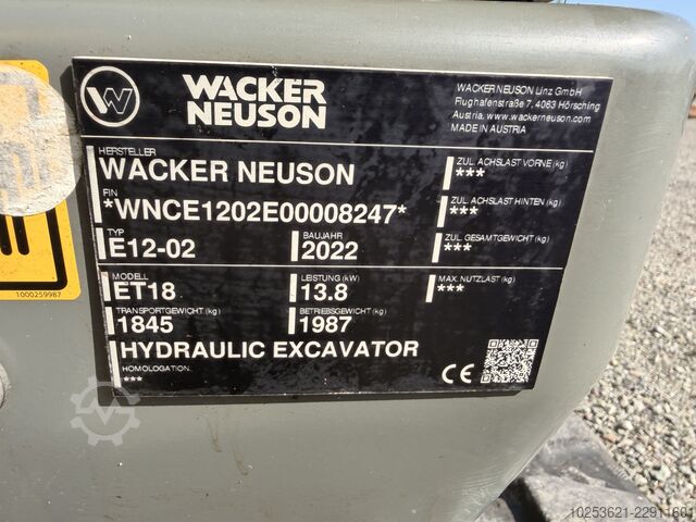  Wacker Neuson ET18