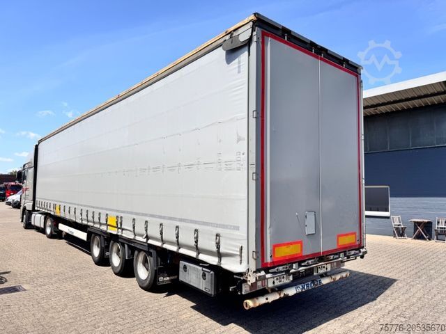 Semirremolque abierto con toldo KRONE SD Curtainsider MEGA Jumbo XL Zert Getränke etc