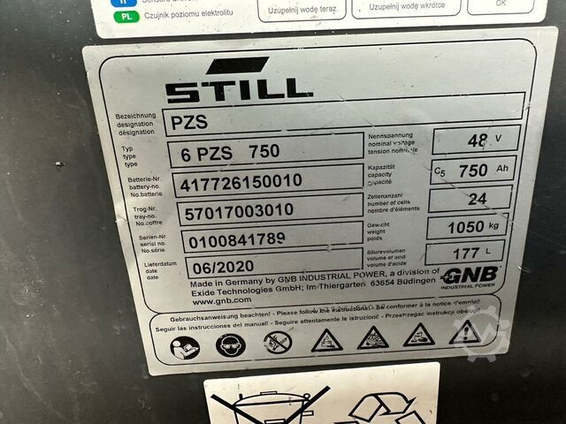 VS-23091 Carretilla elevadora eléctrica tríplex Still RX20-18PL STILL RX20-18PL