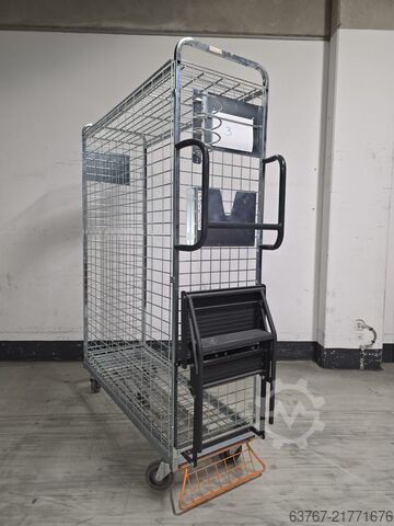 Komissiózó kocsi | Rácsos gördülő kocsi Wanzl Kommissionierwagen - 1800x1270x470 -220 Stück direkt verfügbar - ab 112,50