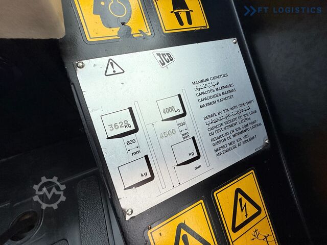 Nelīdzena apvidus iekrāvējs JCB 940 / TRIPLEX 4500 / FREE-LIFT NEW TIRES