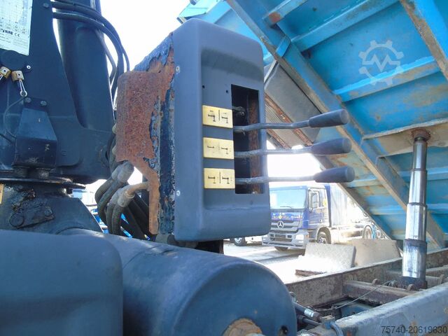 Crane truck Volvo FM 9.340 + HIAB 122 E4 + TIPPER + MANUAL