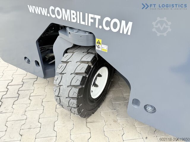 رافعة شوكية رباعية الاتجاهات Combilift C4000 GAS DUPLEX 4600 FREE-LIFT CABIN